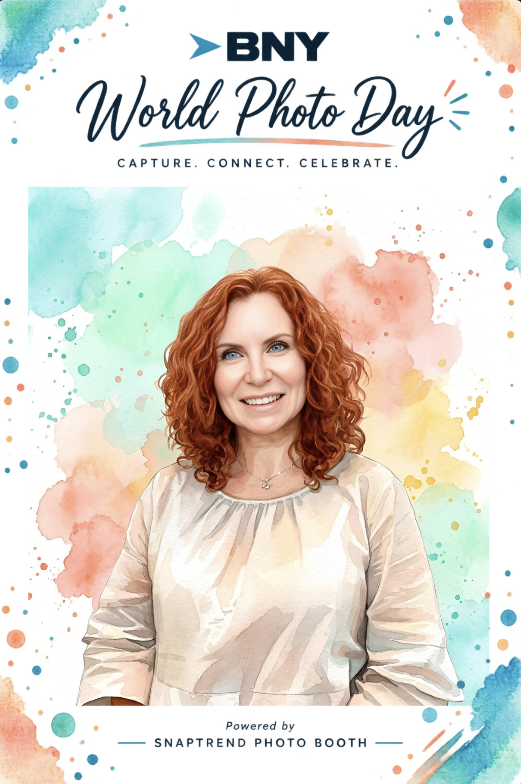 BNY World Photo Day 2026: Watercolor Portraits Made to Keep, gallery image 4