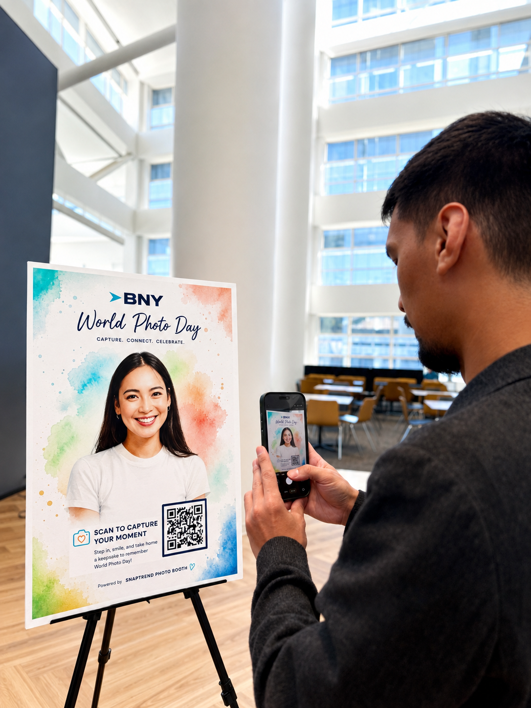BNY World Photo Day 2026: Watercolor Portraits Made to Keep, gallery image 2