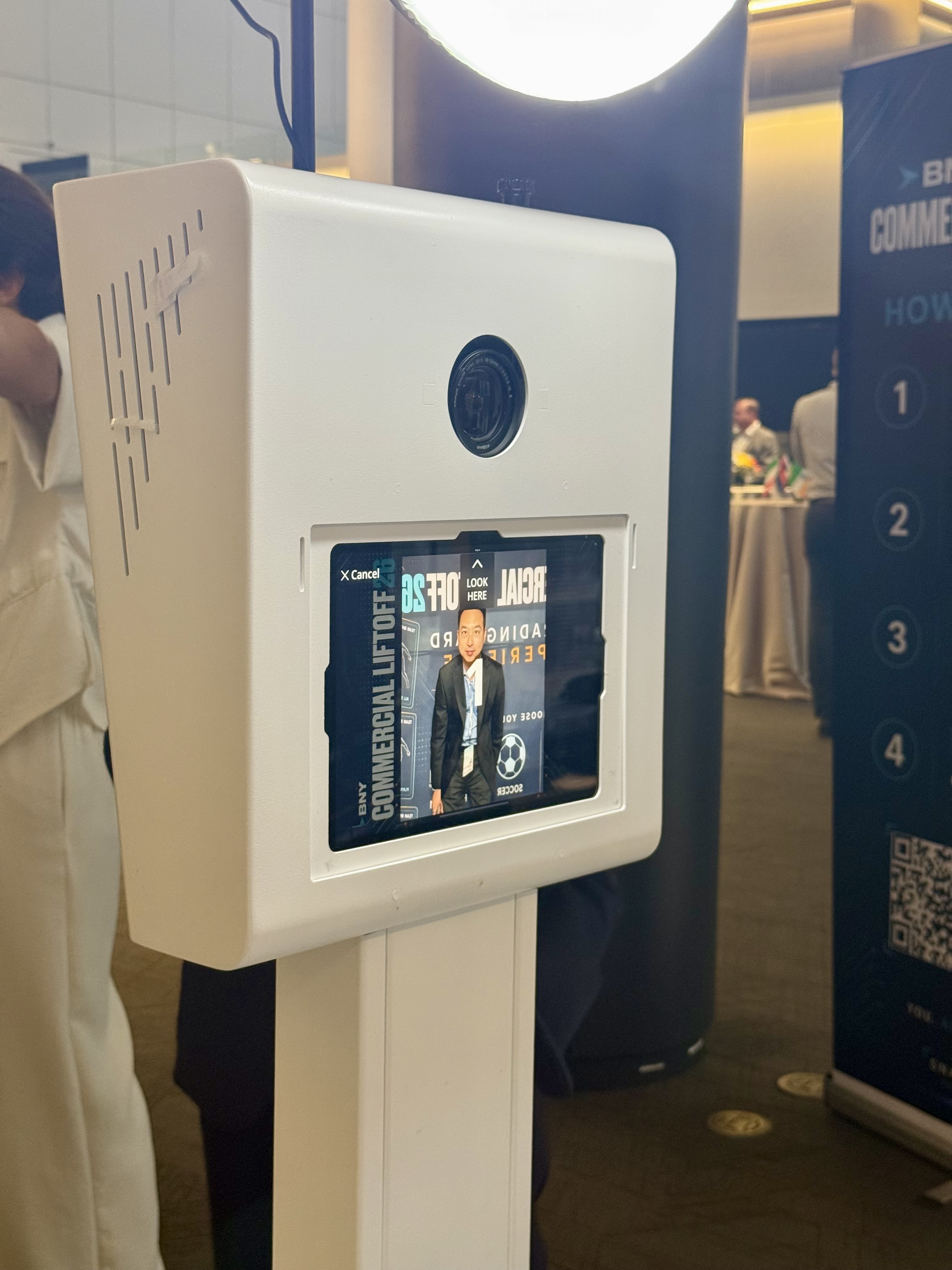 AI Trading Card Activation for BNY Commercial LiftOff26 — gallery image 5