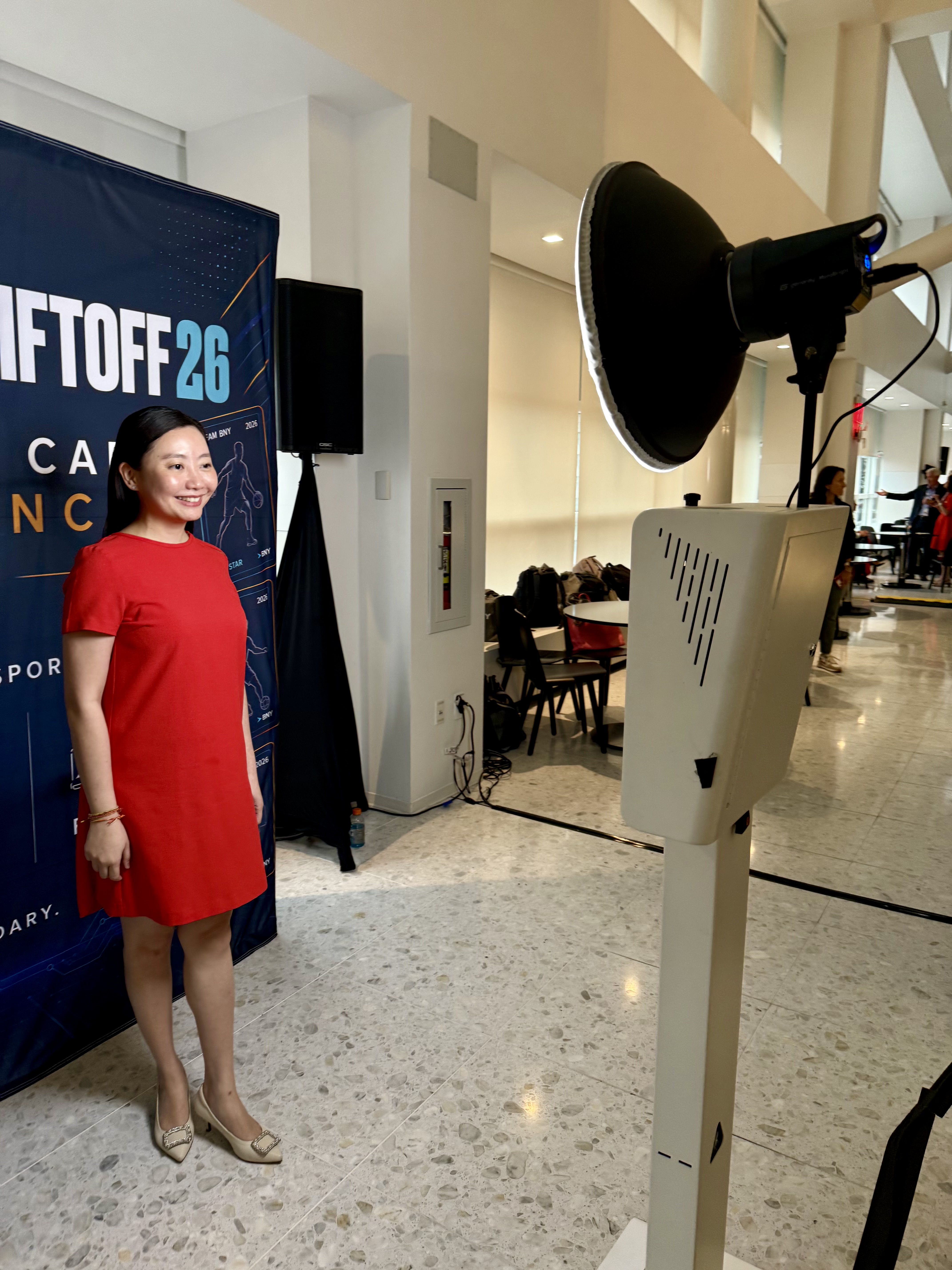 AI Trading Card Activation for BNY Commercial LiftOff26 — gallery image 4