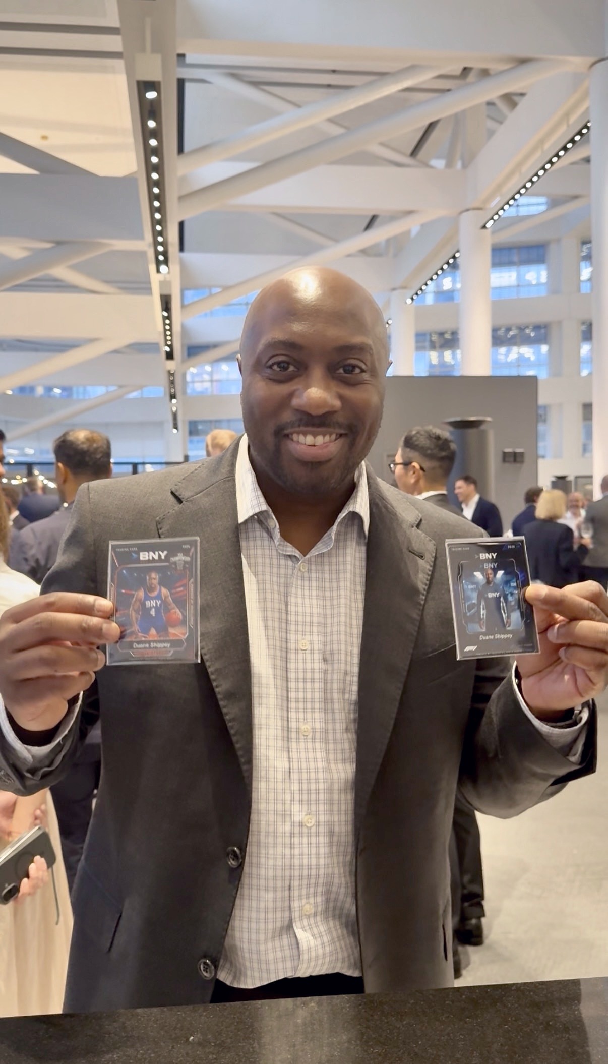 AI Trading Card Activation for BNY Commercial LiftOff26 — gallery image 9