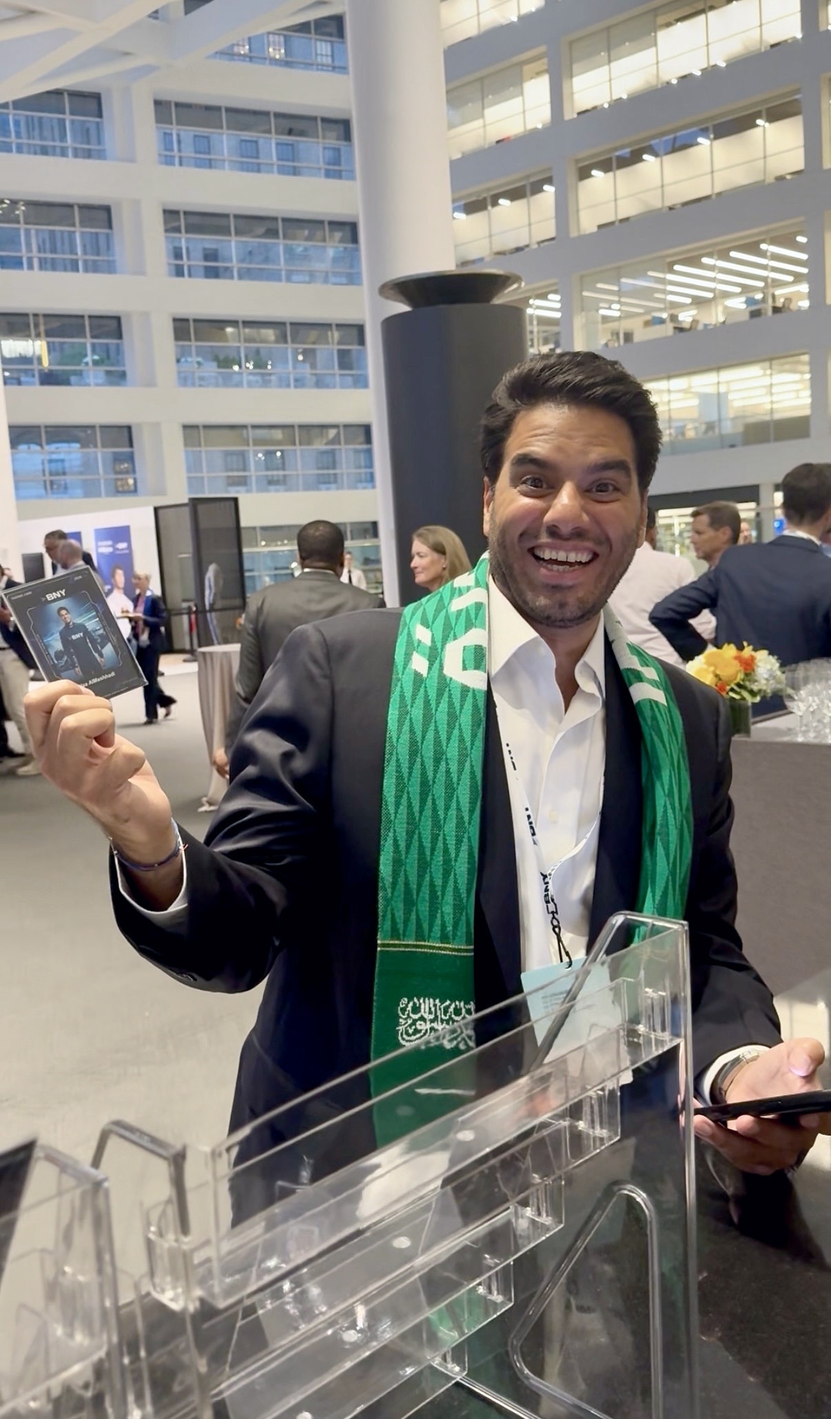AI Trading Card Activation for BNY Commercial LiftOff26 — gallery image 11