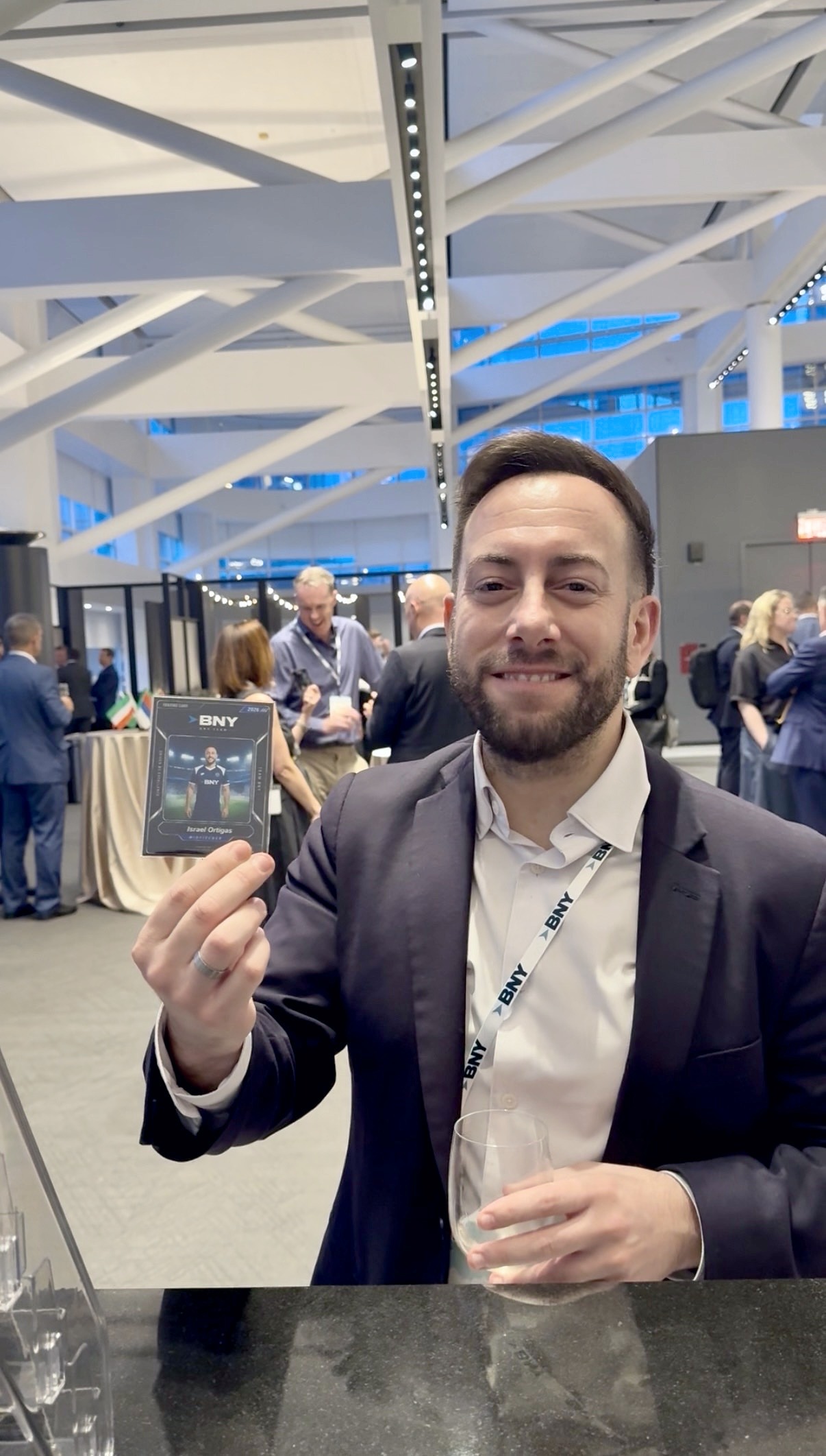 AI Trading Card Activation for BNY Commercial LiftOff26 — gallery image 8