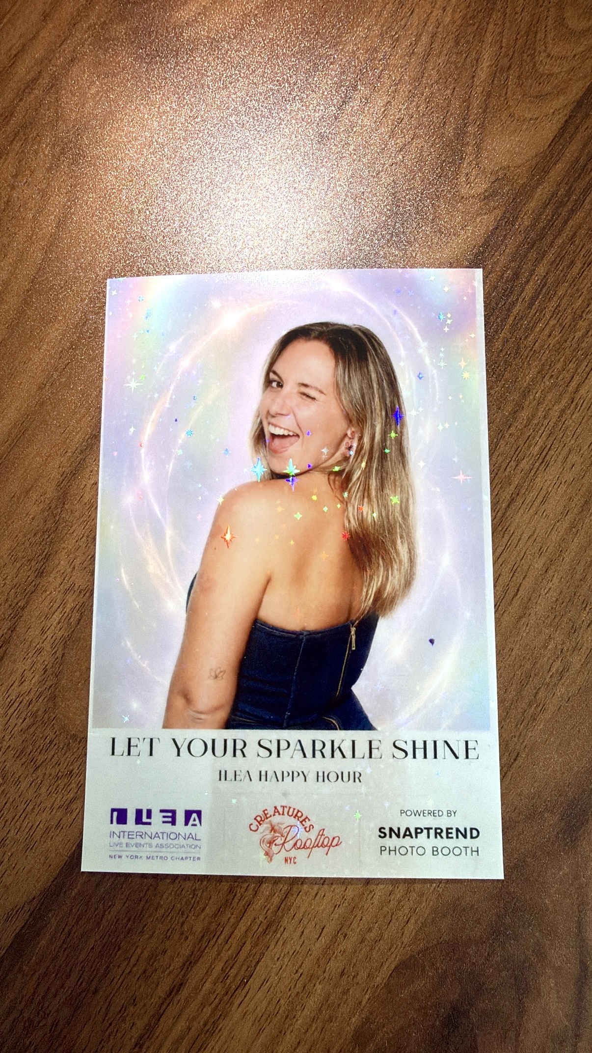 Holographic photo print