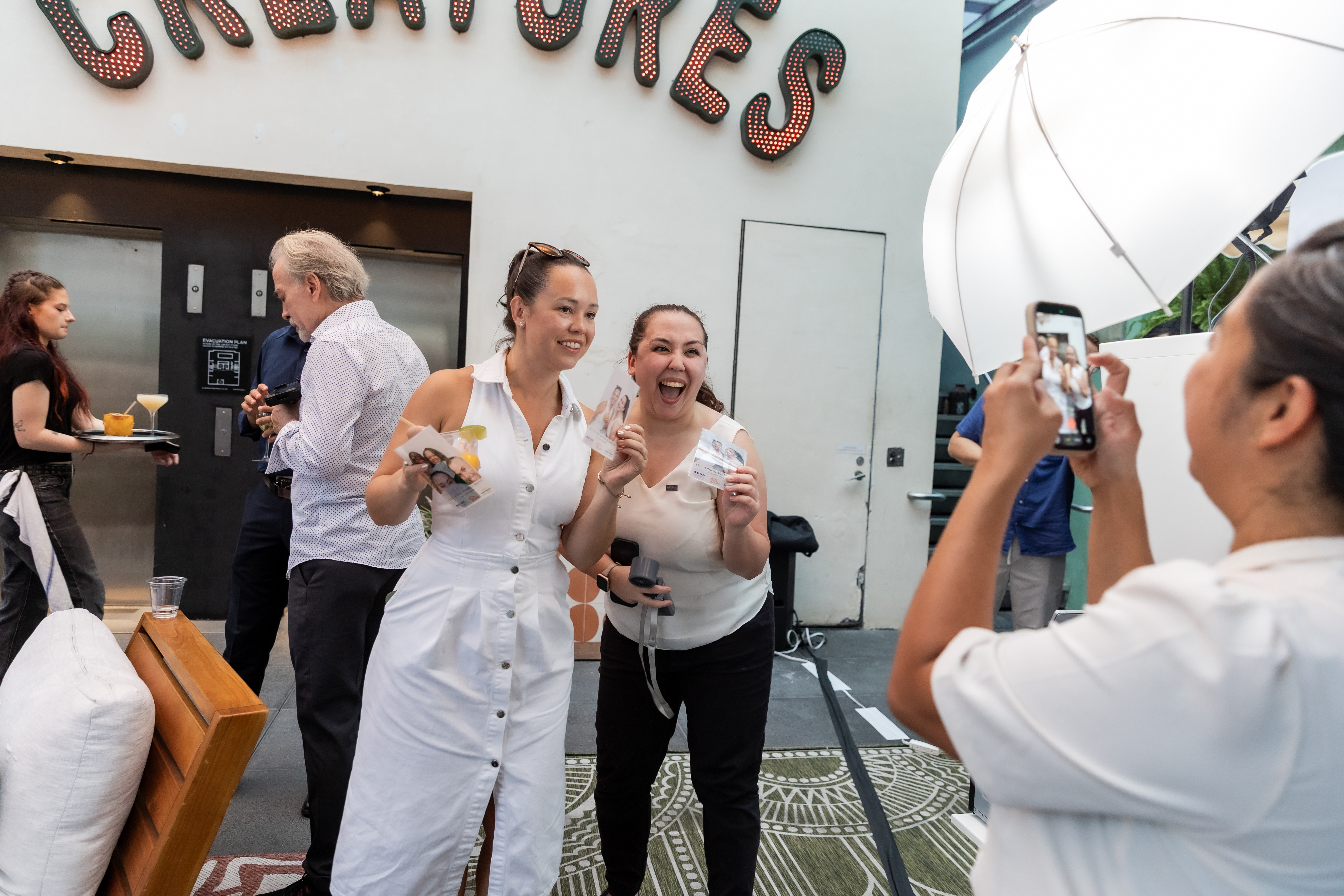 A Holographic Keepsake for the ILEA Summer Happy Hour