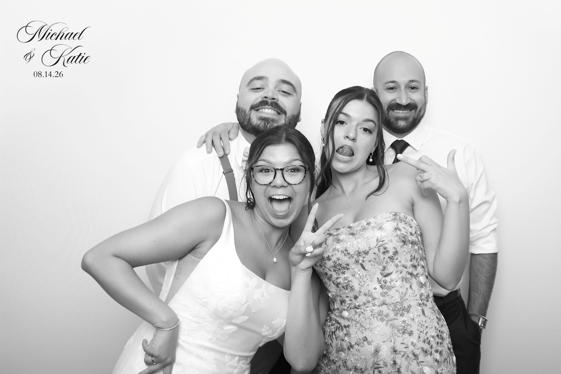 Katie & Mike: A Classic Black and White Wedding Experience, gallery image 9