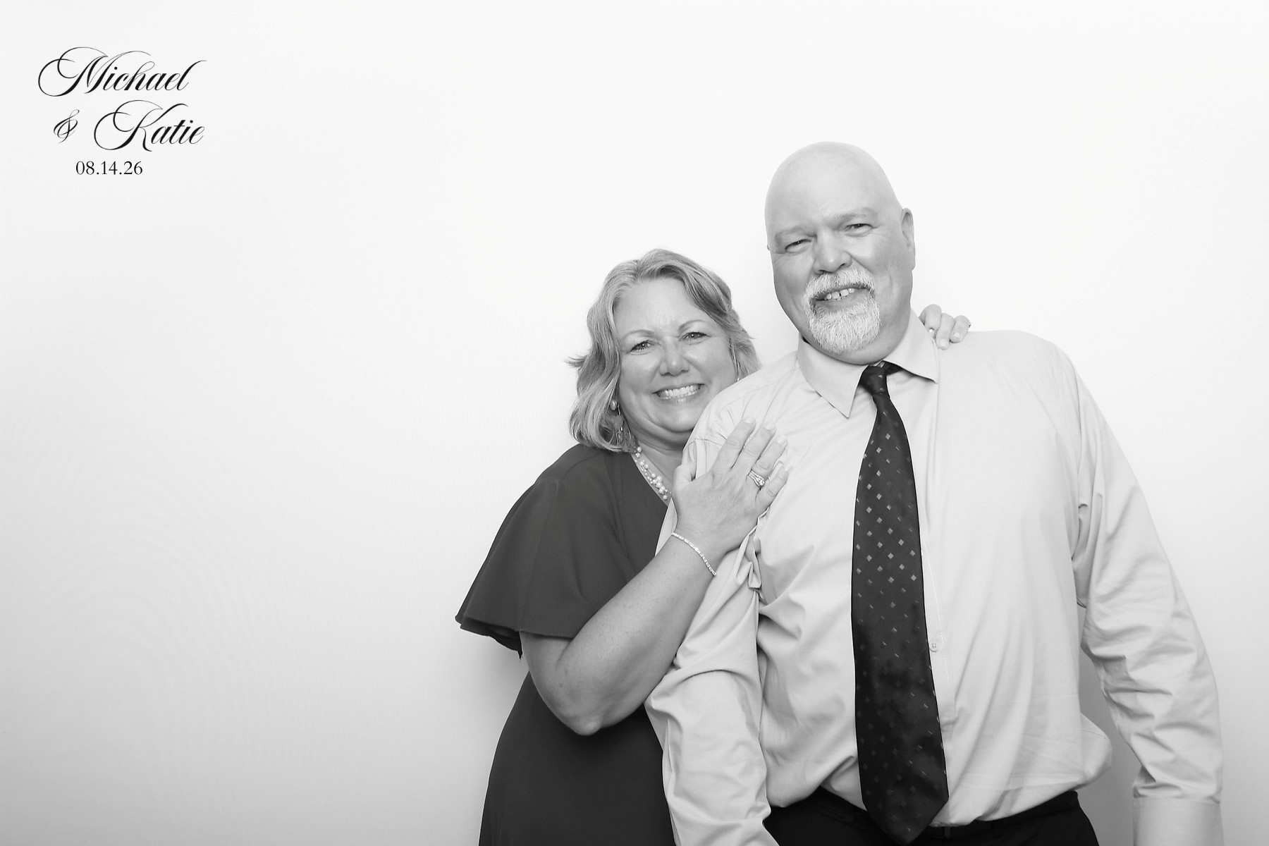 Katie & Mike: A Classic Black and White Wedding Experience, gallery image 10