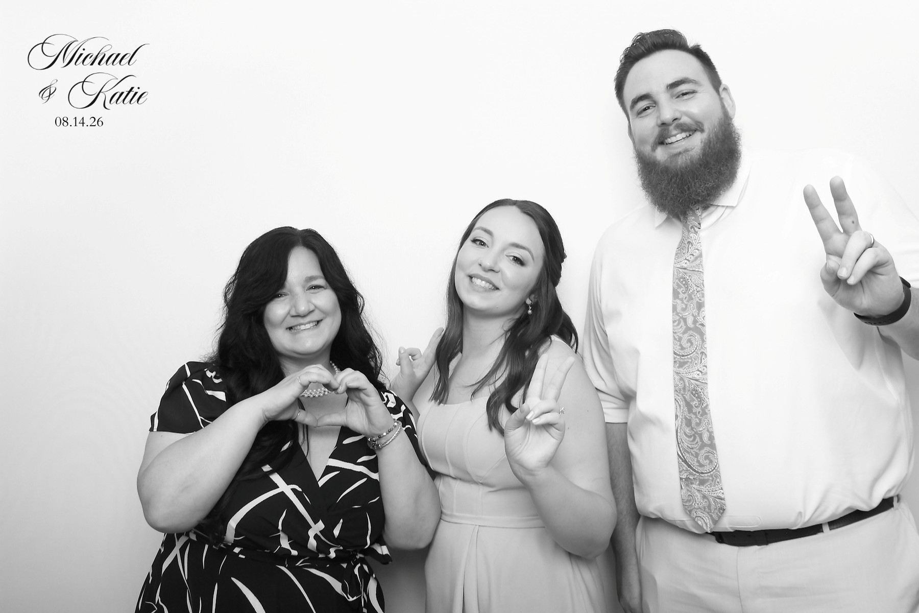 Katie & Mike: A Classic Black and White Wedding Experience, gallery image 11