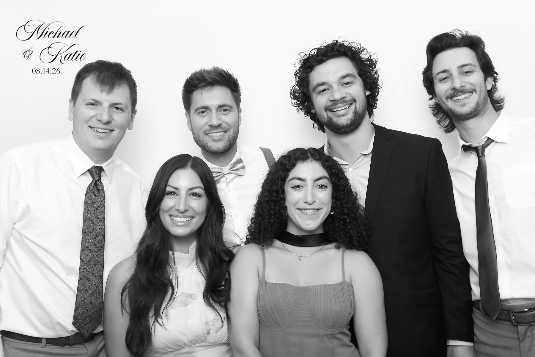 Katie & Mike: A Classic Black and White Wedding Experience, gallery image 16