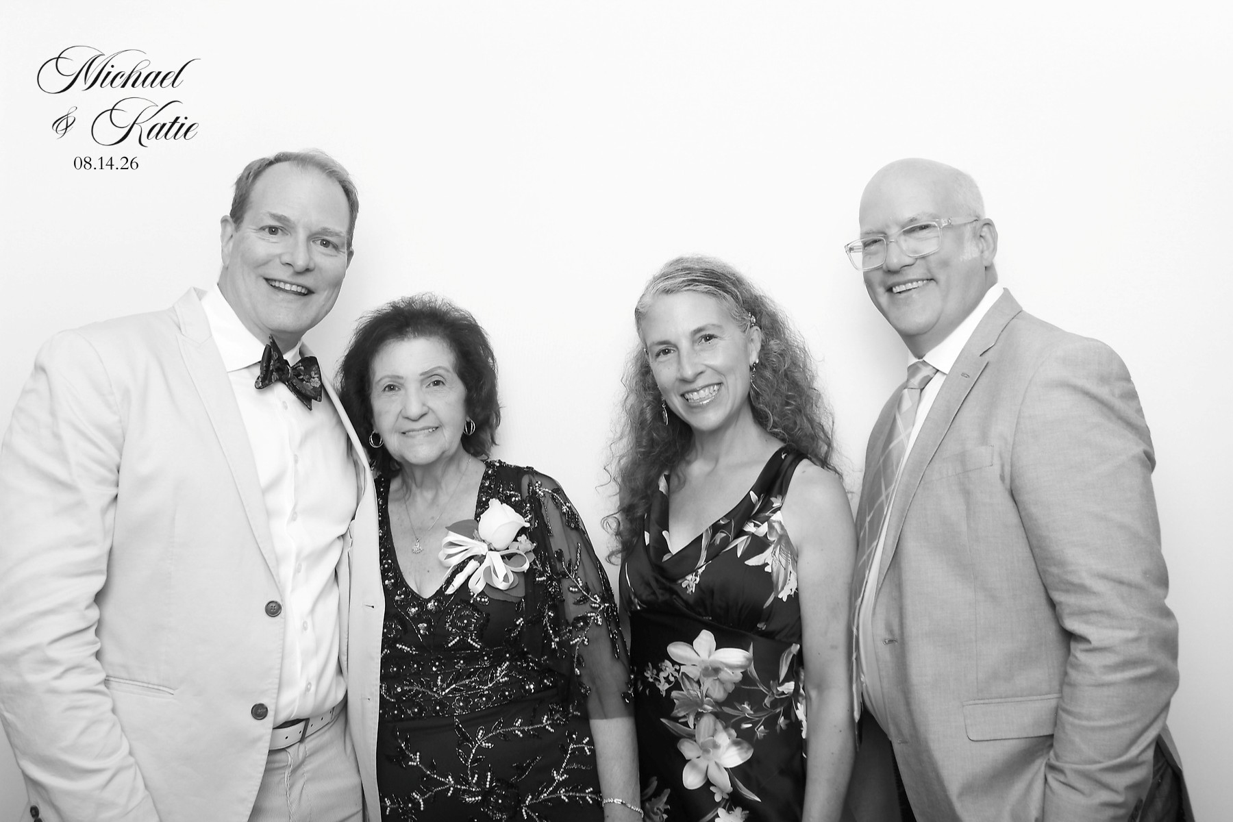 Katie & Mike: A Classic Black and White Wedding Experience, gallery image 17