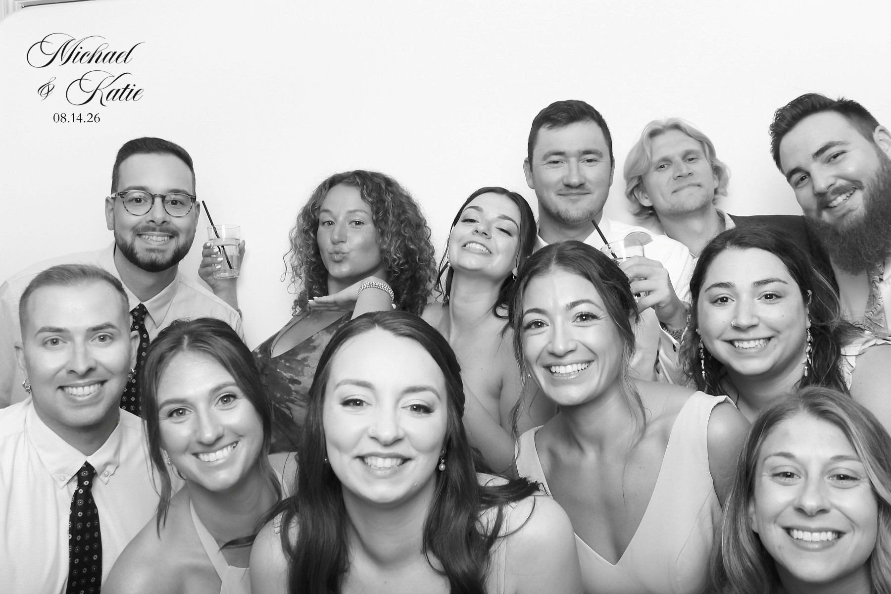 Katie & Mike: A Classic Black and White Wedding Experience, gallery image 18