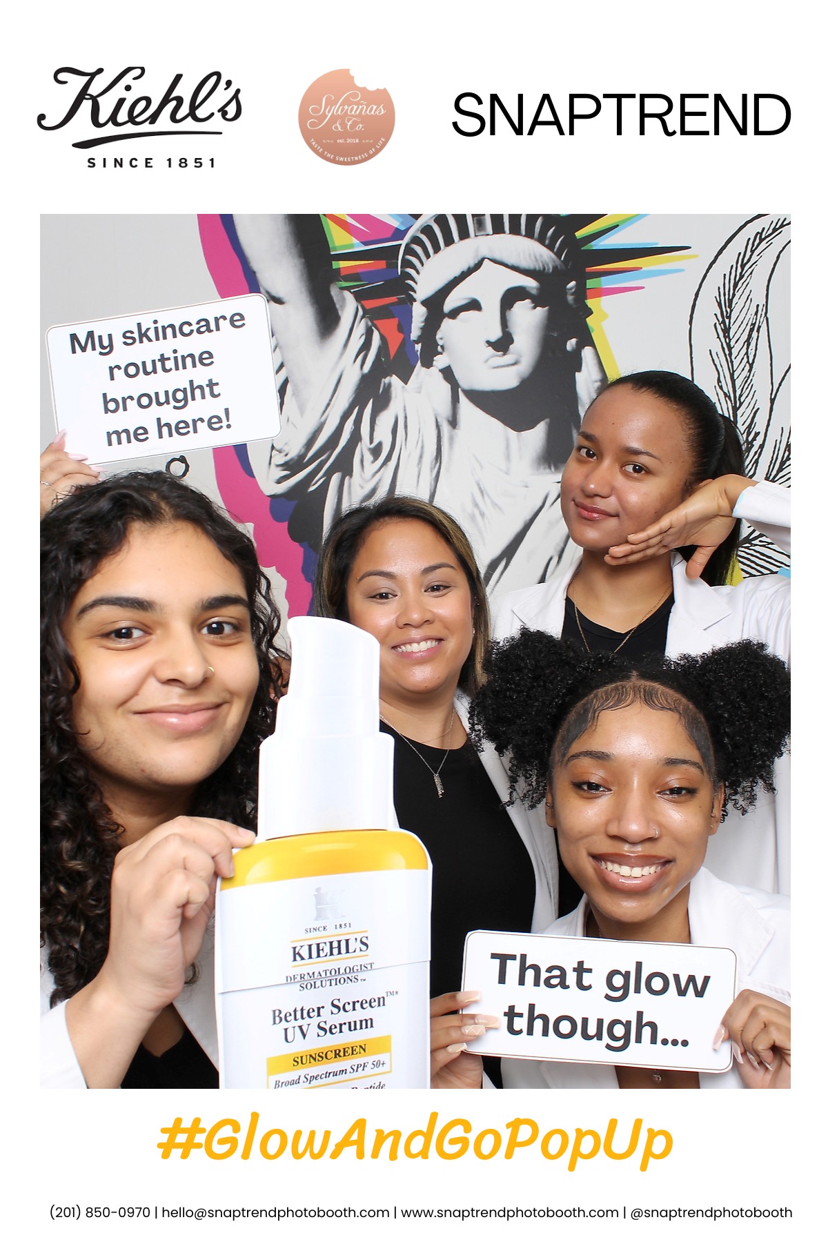 Custom Snaptrend photo activation produced for a branded event